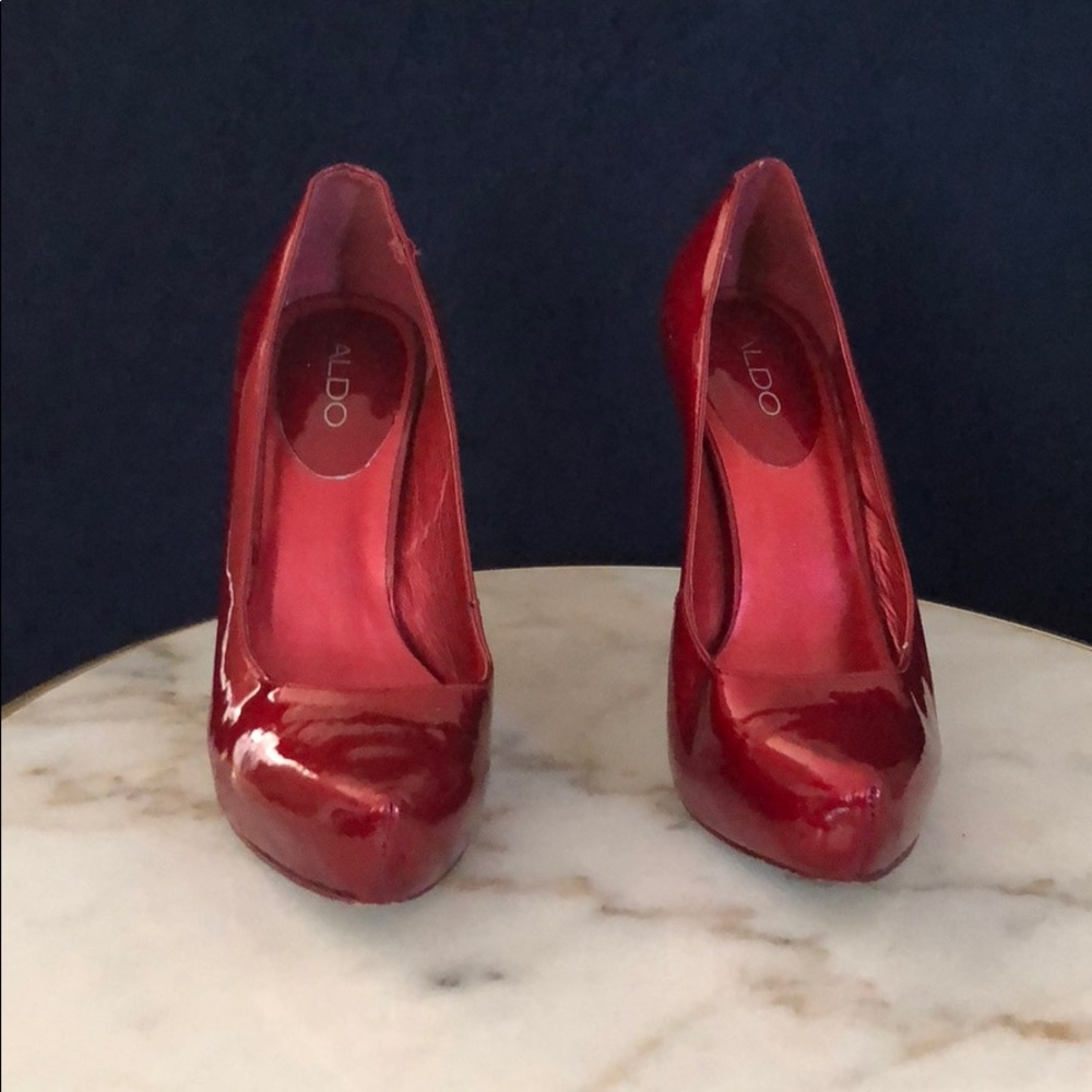 Red high heels